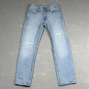 Old Navy Original Taper Jeans Kids Boys Size 10 Blue Medium Wash Pockets